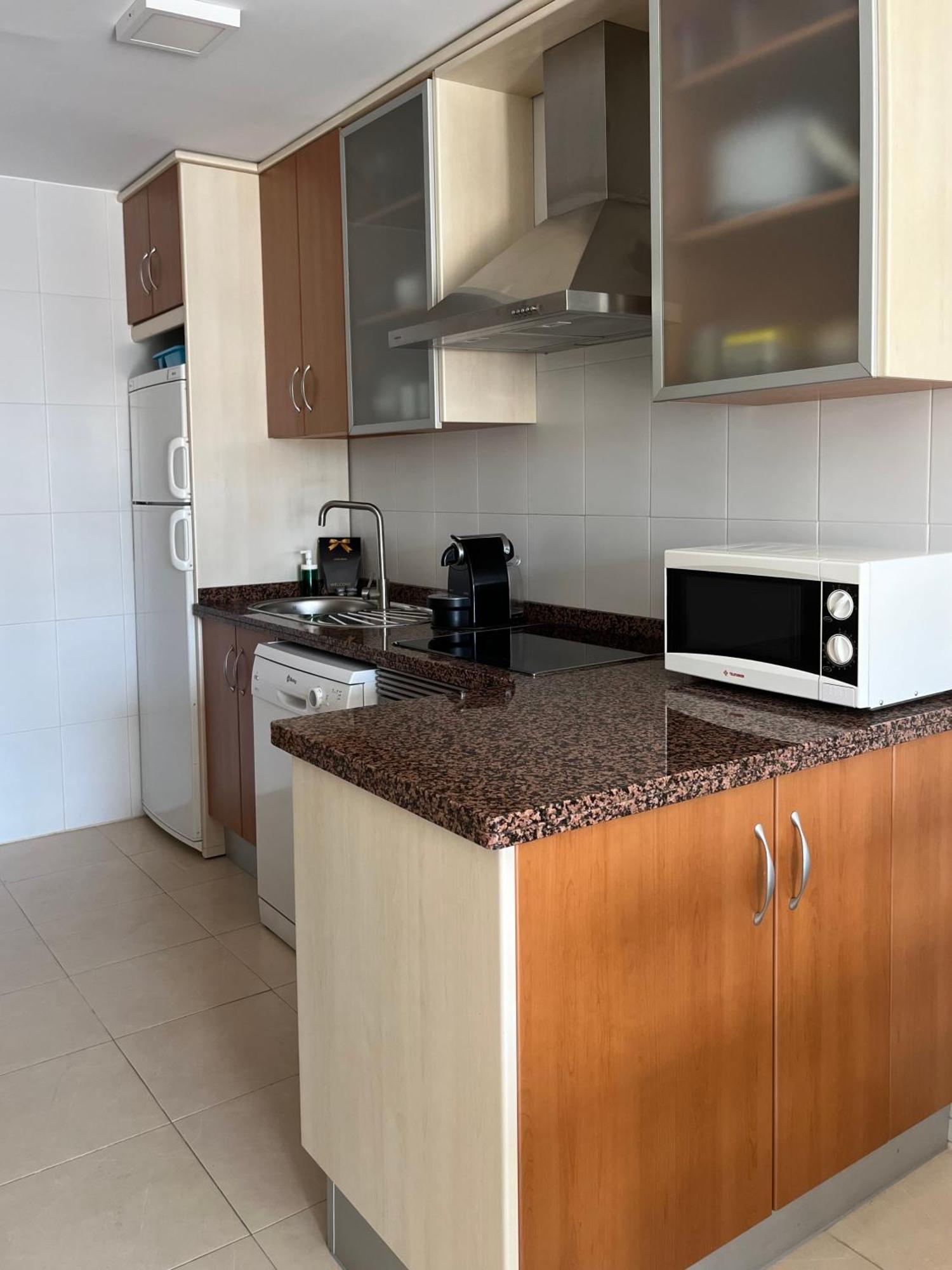Atico Paraiso Beach Con Piscina Privada Vera Bagian luar foto